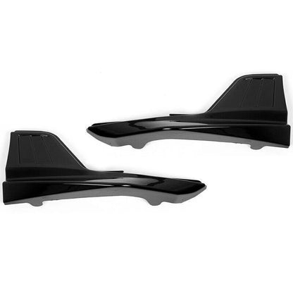Glossy Black Rear Bumper Splitter Lip Protector 2 x for Toyota Corolla (2020-UP)