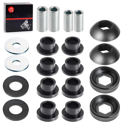 Front & Rear Shock Pivot Ball Bushings Sleeve for Polaris Ranger 500 (1998-2022)