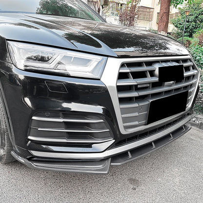 Front Bumper Spoiler Lip for Audi Q5 FY Sline (2018-2020)