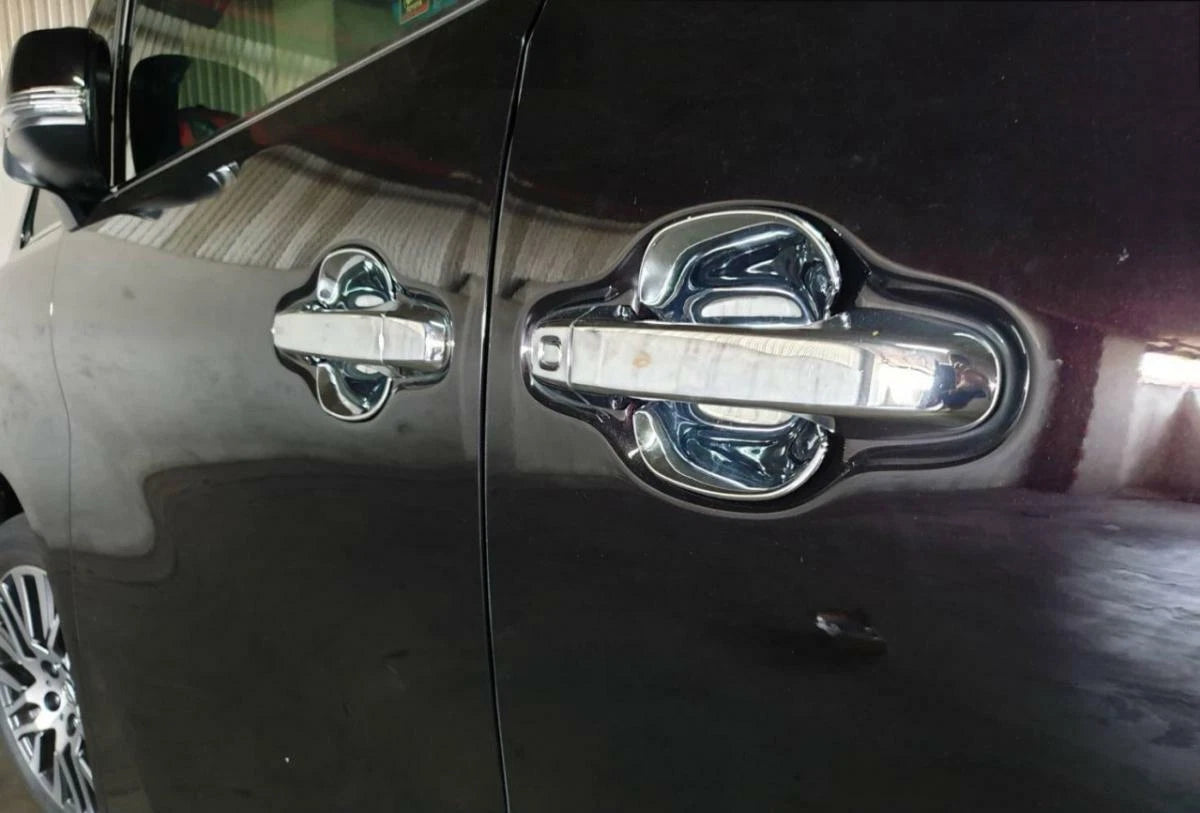Chrome Door Handle Bowl Cup for Toyota Alphard/Vellfire (2016-2019)