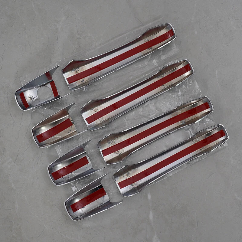 8 x Chrome Door Handle Cover Bezels for 2005-2010 Chrysler 300 300C Magnum