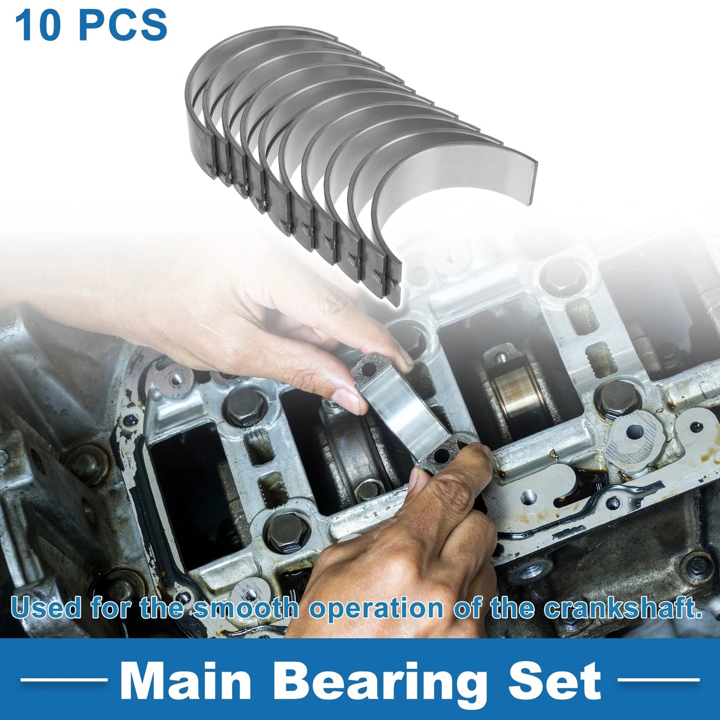 Main Bearing Set for Toyota Hiace (1980–1995)