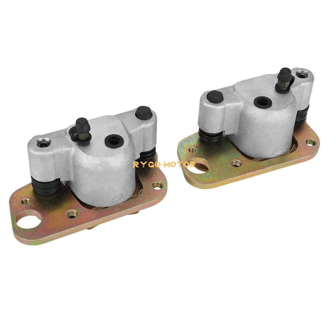 Front Brake Calipers & Pads for Polaris Scrambler 400/500 2x4 4x4 (1998–2004)