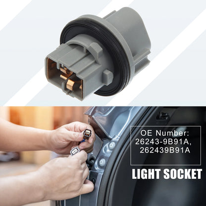 Turn Signal Light Bulb Socket for Nissan Altima (2009-2022)