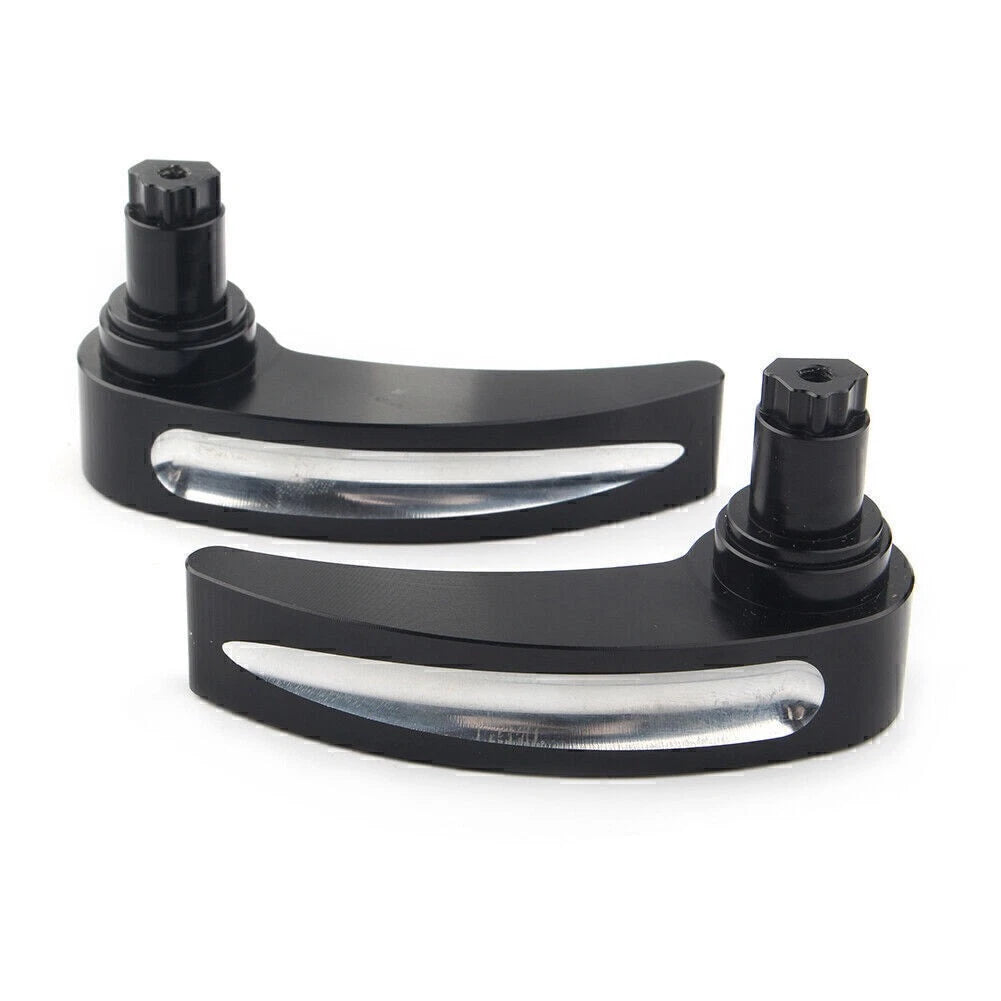 2 x Black Saddlebag Lid Lifter for Harley Touring Road King (2014-2018)