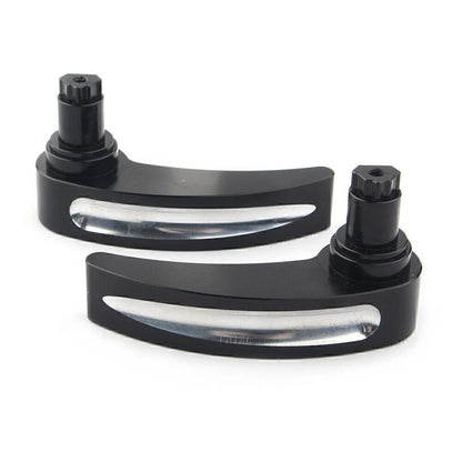 2 x Black Saddlebag Lid Lifter for Harley Touring Road King (2014-2018)