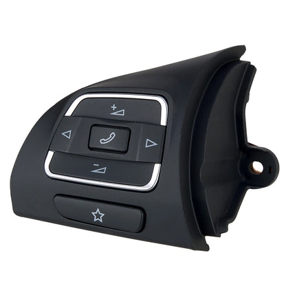 Left Side Steering Wheel Control Switch for VW Jetta Golf EOS Tiguan (2006-2018)