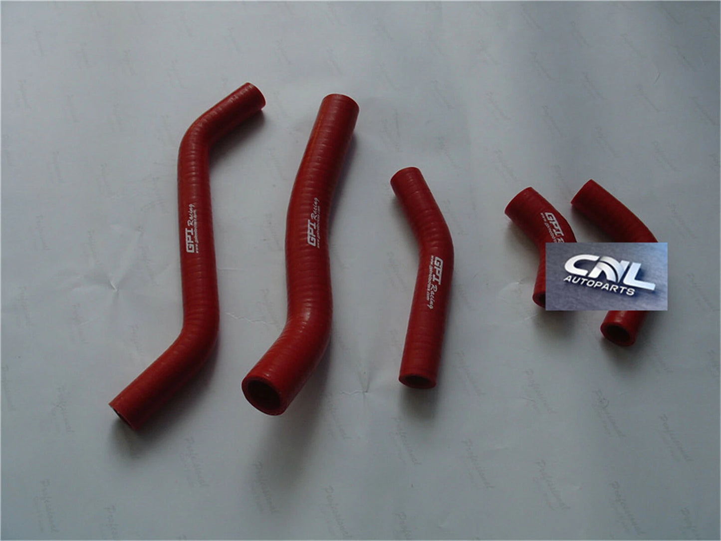 Silicone Radiator Hose for Kawasaki KXF450 KX450F (2006-2008) Red