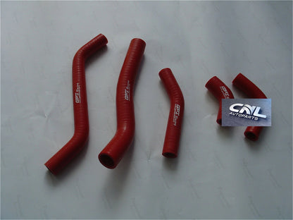 Silicone Radiator Hose for Kawasaki KXF450 KX450F (2006-2008) Red
