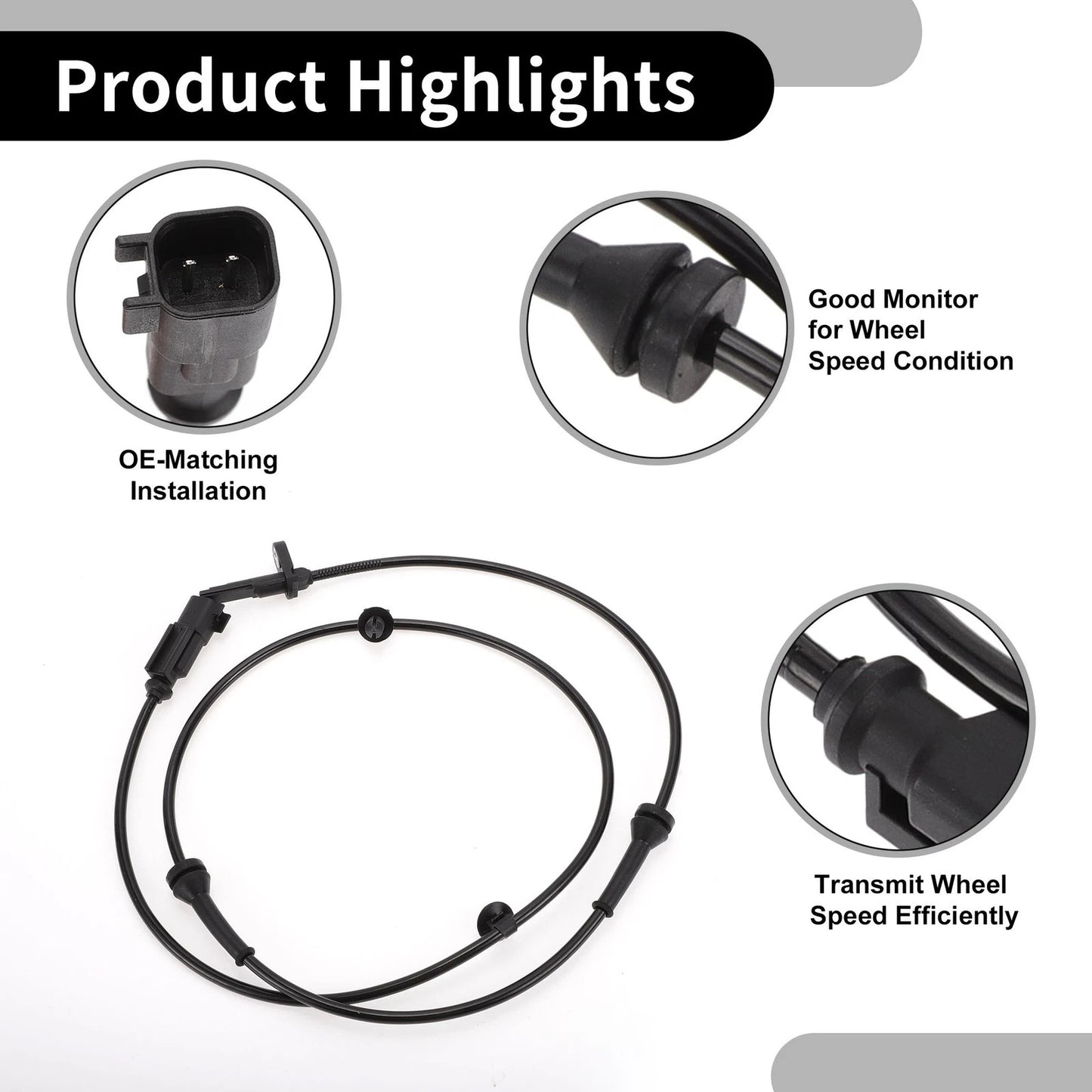 ABS Sensor for Ford Flex 2010-2012 - Front Left or Right (2010-2012)
