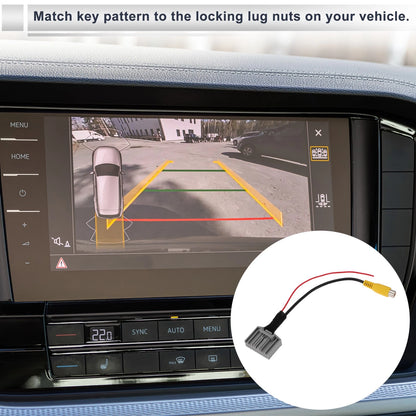 Rear View Camera Adapter Wire Harness Cable for Honda Fit (2014-2016)