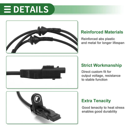 ABS Wheel Speed Sensor for PEUGEOT 407 (2004-2010)