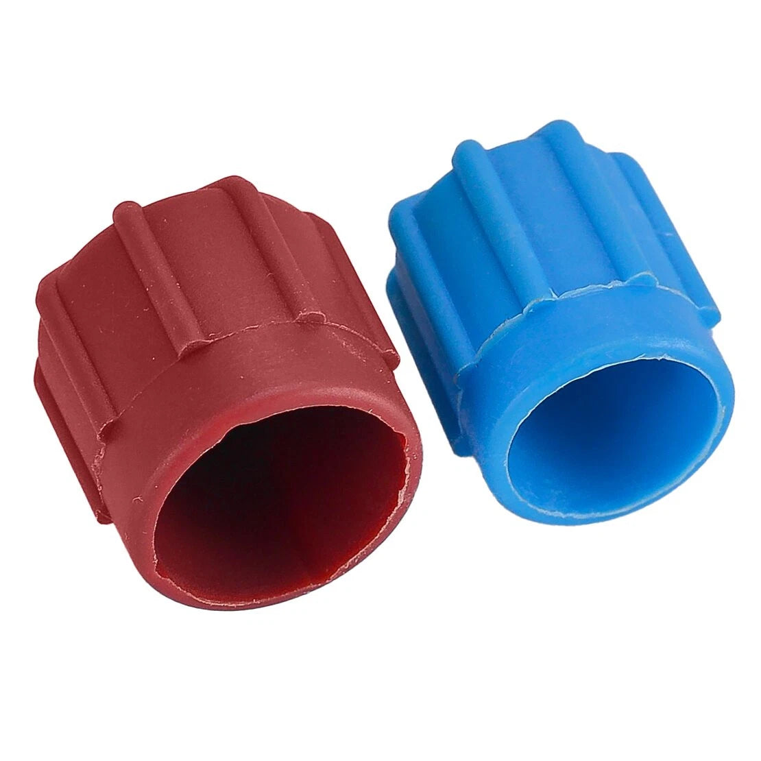A/C System Valve Cap Dust Covers for Car R134a (Fits Most Models)