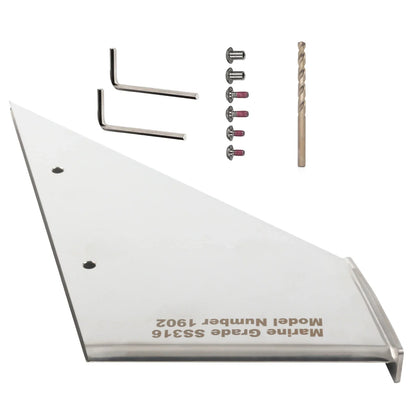 Stainless Steel Skeg Guard for Yamaha 150-175HP 2/4-Stroke, 200/300HP