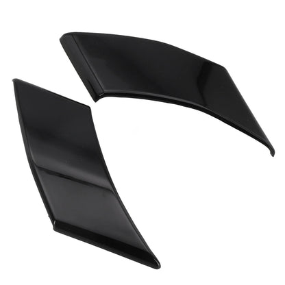 A Pillar Triangle Trim Glossy Black for Cars