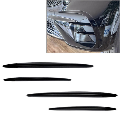 Fog Light Cover Trim for Benz GLC Class X254 GLC260 300 Gloss Black