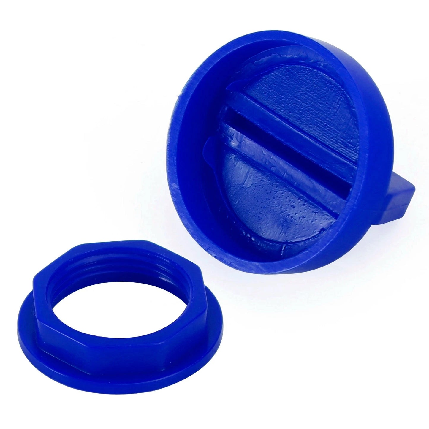 5 x Key Covers Blue for Polaris Scrambler, Sportsman, Ranger, RZR (2008-2023)