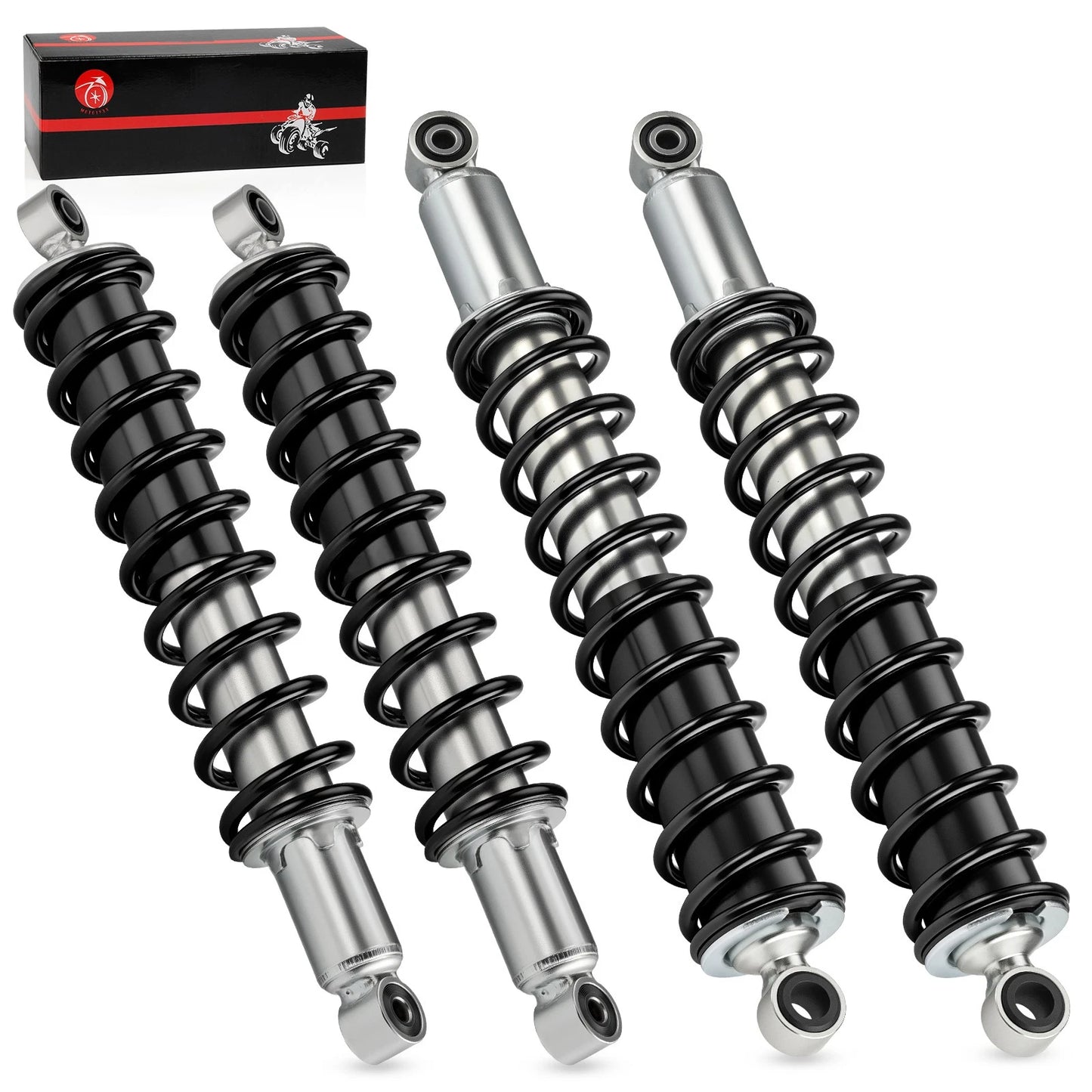 Front/Rear Shock Absorber 4pcs for Honda Rubicon 500 TRX500 FA/FGA 2001-2014