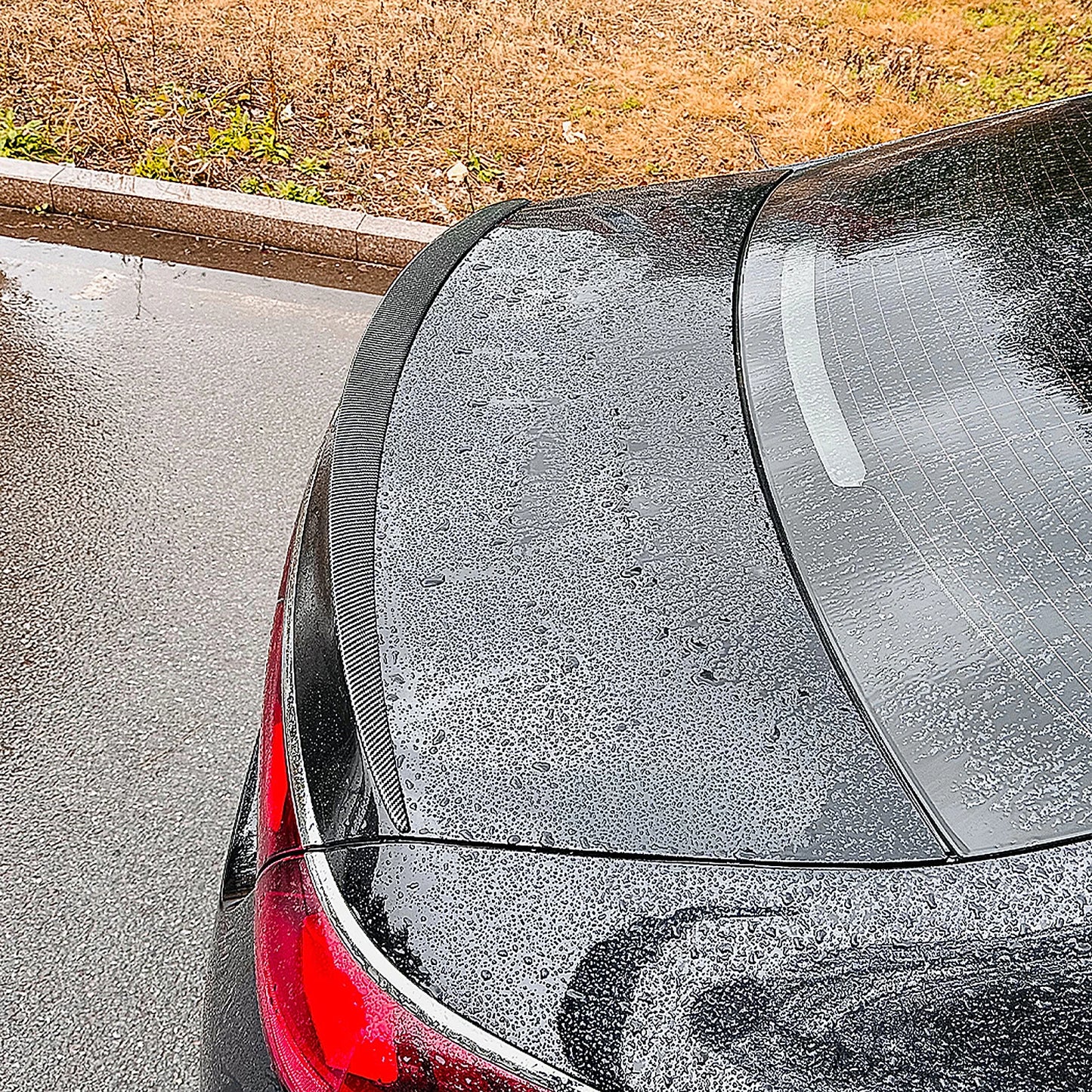 1x Rear Boot Spoiler Lip for Benz W214 E-Class E260 E300 AMG (2024)