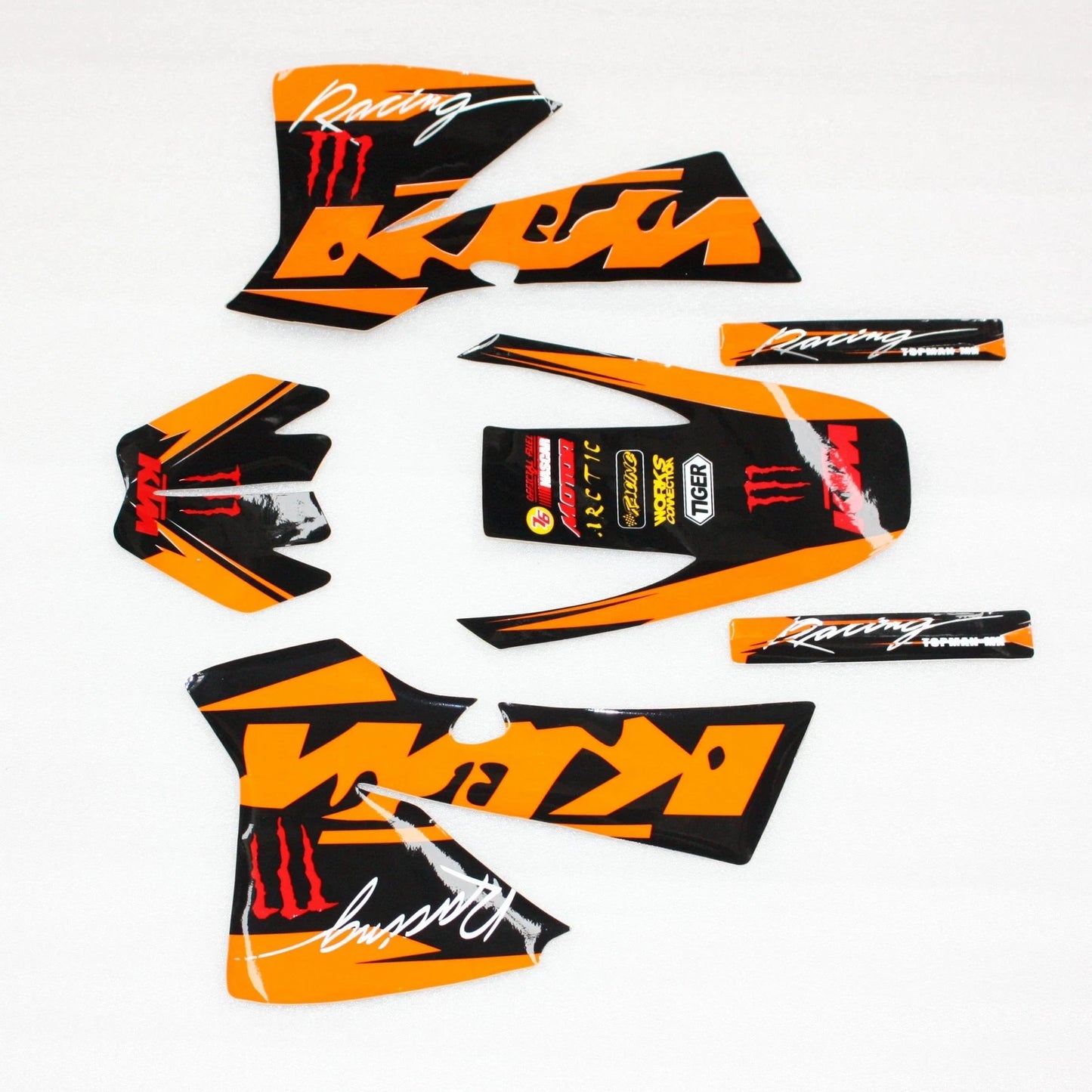 3M KTM Decals Graphics Stickers for KTM 50 Style Fairing Dirt Bike