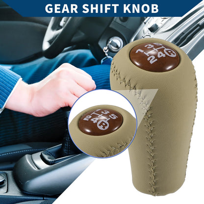 5 Speed Manual Gear Shift Knob for Toyota 4Runner (1993-2001) Brown Leather