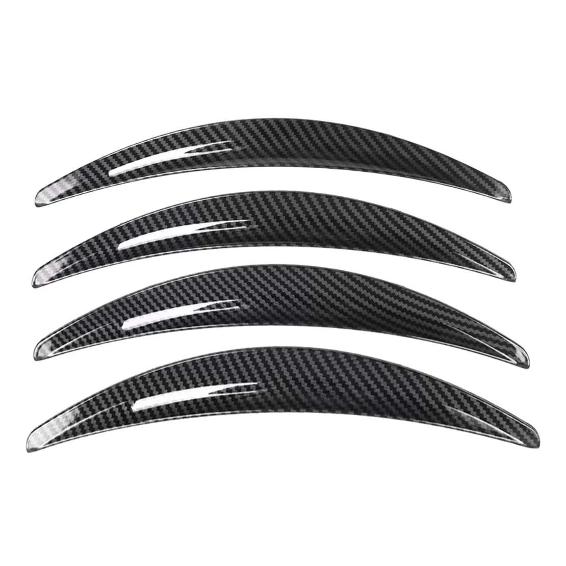 4 x Universal Car Truck Wheel Eyebrow Arch Protector Lip Strip Decor