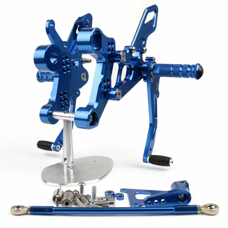 Footpegs Rearset System Blue for Yamaha MT-09 FZ-09 (2014-2016)