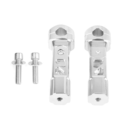 6.5" Front Pullback Handlebar Risers for Harley