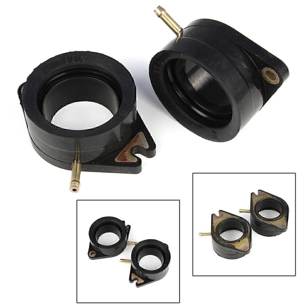 Carburetor Intake Boot Set for 88-97 Yamaha XV750 Virago 750 (1988-1997)