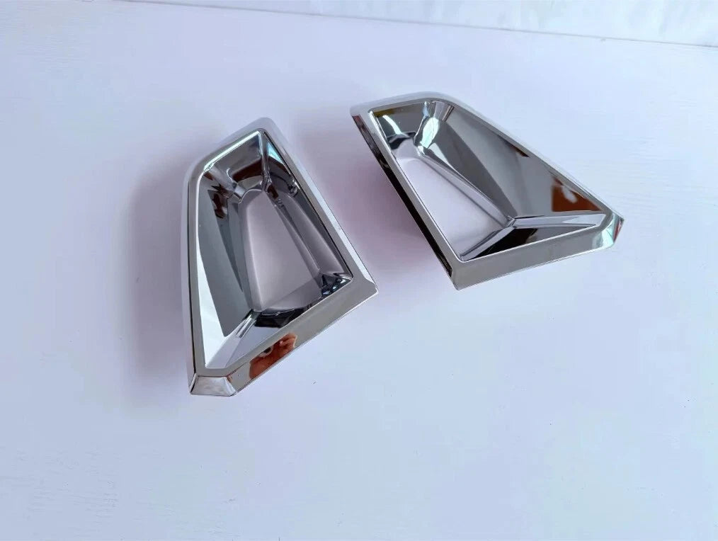 Chrome Front Grille Air Vent Frame Bezel Cover Trim for 23-25 Chevrolet Colorado