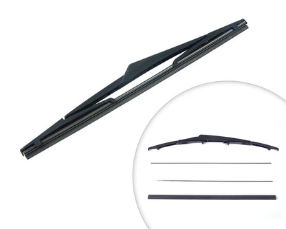 12" Hybrid Rear Windshield Wiper Blade for Ford NK