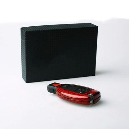 Key Case Cover for Benz C Class (2015-2021) - Carbon Fiber Smart Remote