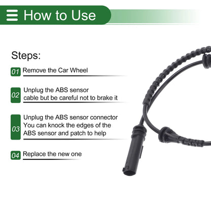ABS Wheel Speed Sensor for BMW X3 (2017-2024) - 1 x Sensor