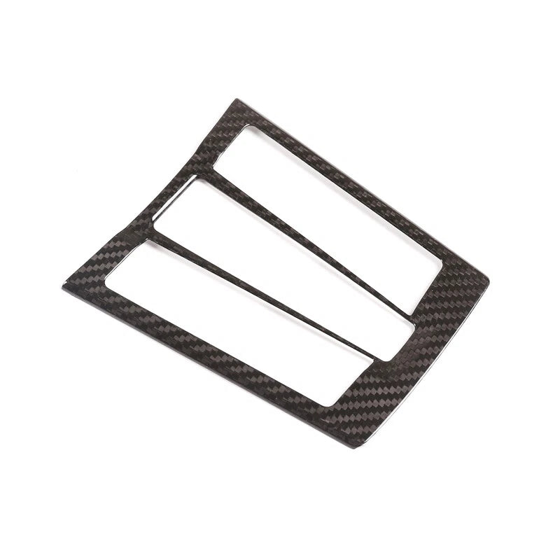 Real Carbon Fiber Center Console Buttons Cover Trim Fit For Porsche 718 911