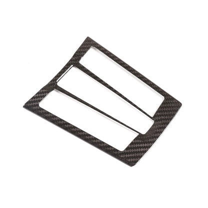 Real Carbon Fiber Center Console Buttons Cover Trim Fit For Porsche 718 911