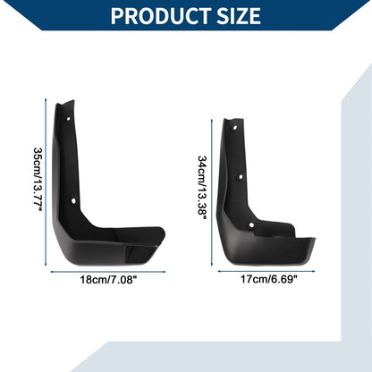 Mud Flaps Splash Guards 2 x Front & Rear for Honda URV (2017-2024)
