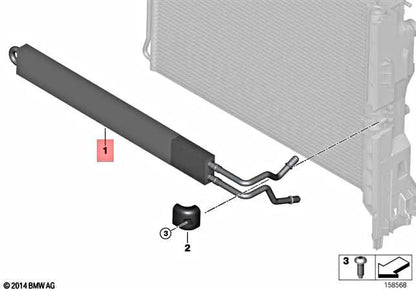 Power Steering Oil Cooler for BMW E70 X5 (2007–2013)
