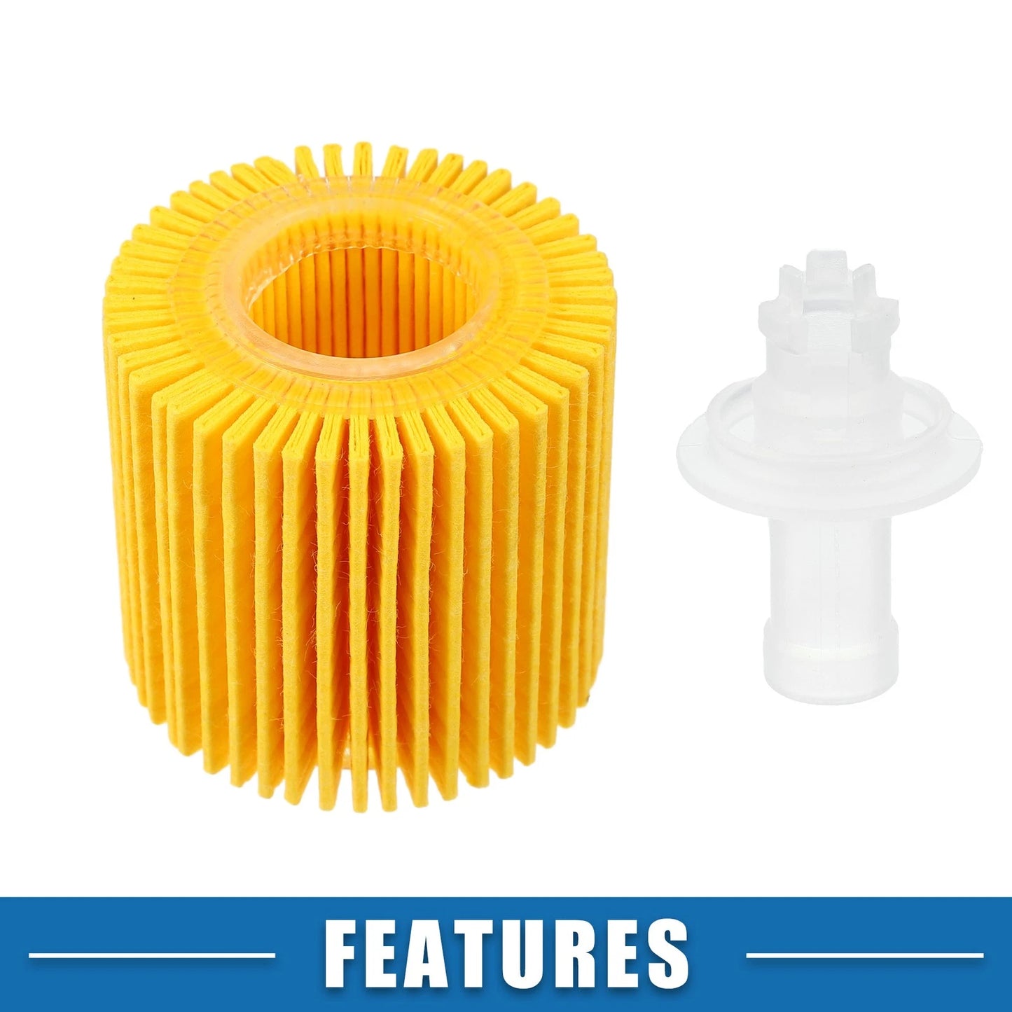 Engine Oil Filter with O Ring for Toyota C-HR (2018)