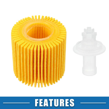 Engine Oil Filter with O Ring for Toyota C-HR (2018)