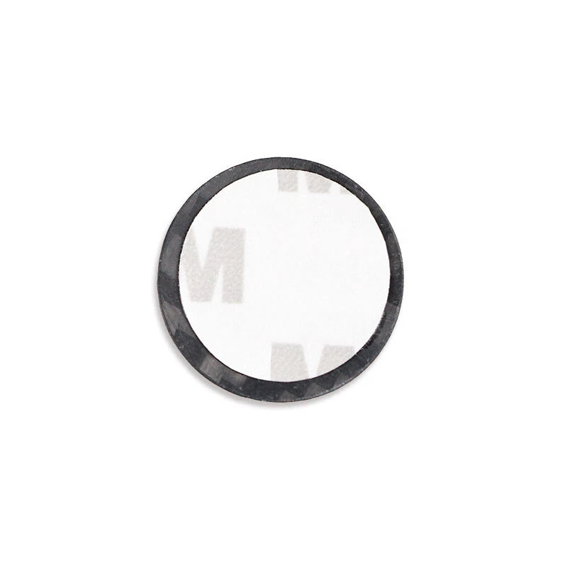 Red Carbon Fiber Engine Start Buttons Cover Trim Fit for Challenger 2015-2019