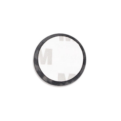 Red Carbon Fiber Engine Start Buttons Cover Trim Fit for Challenger 2015-2019