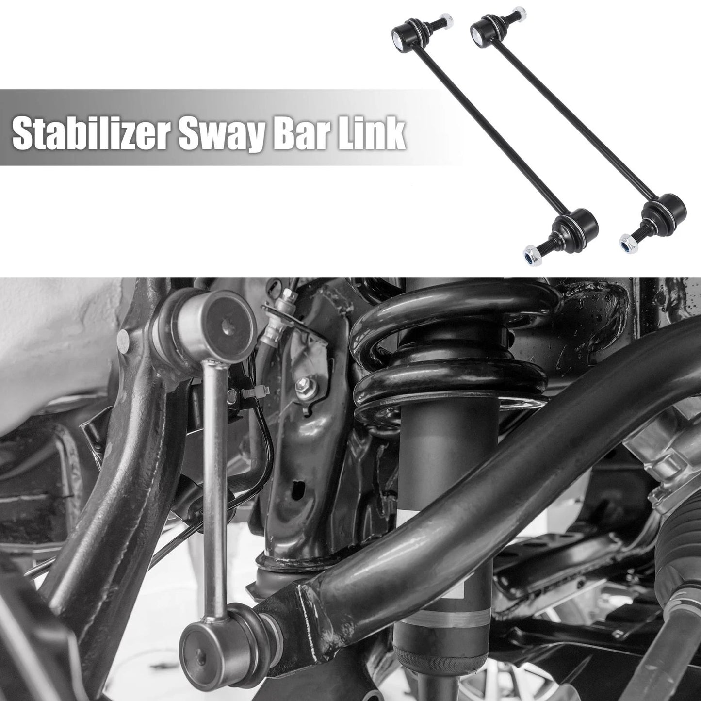 Front Stabilizer Sway Bar Links 2 x for Mitsubishi Eclipse Galant (2000-2005)