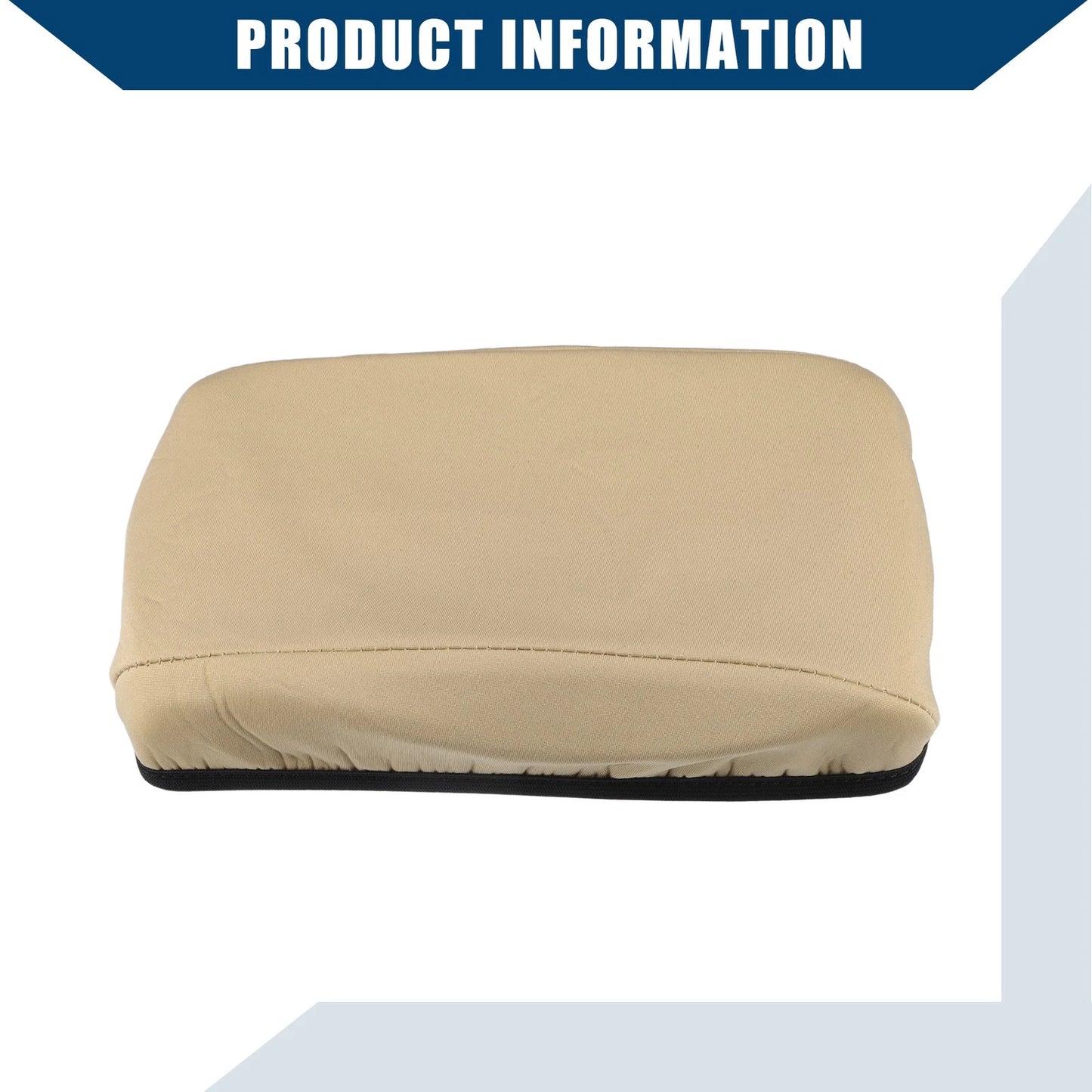 Center Console Armrest Cover for Ford Focus (2015-2018) - Neoprene Brown