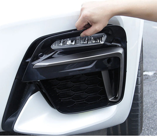 2 x Front Fog Light Frame Covers for BMW X3 X4 G01 G02 (2018-2021)