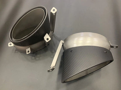 Carbon Fiber Exhaust Tips for Audi R8 (2010-2012)