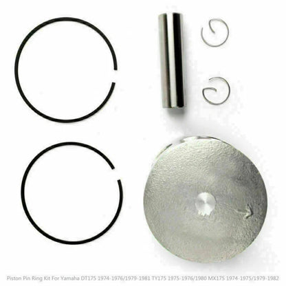 Piston Kit +0.75 66.75mm for Yamaha 175DT 175MX YT175 (1974-1982)