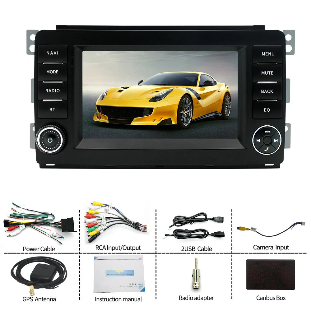 7" Car Stereo Radio GPS for 2005-2010 Benz Smart Fortwo (2005-2010)