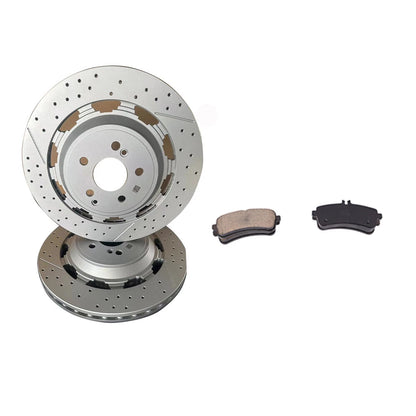 Rotors & Pads for W222 S450 S63 S65 AMG (2013–2020)