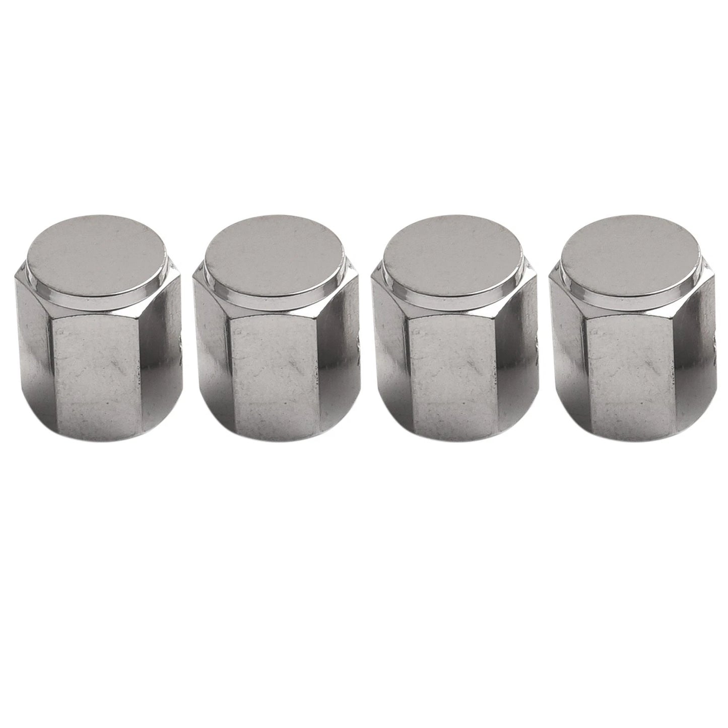 Valve / 4 x Stylish Silver Valve for Lexus CT200h ES350 LX570 RX350 IS350