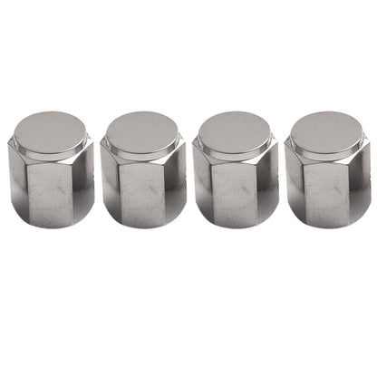 Valve / 4 x Stylish Silver Valve for Lexus CT200h ES350 LX570 RX350 IS350